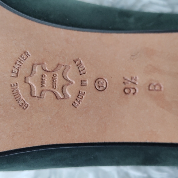 Vintage Y2K Amalfi suede preppy Heel sz 9.5 - Picture 6 of 7
